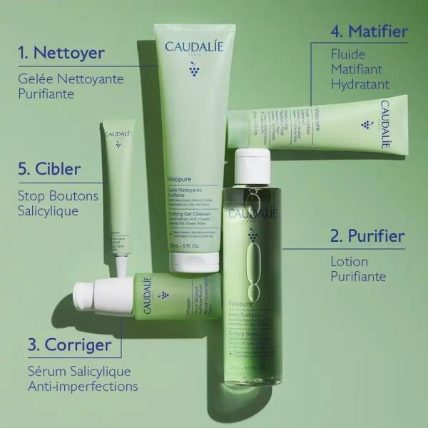 Lotion Purifiante à L'Acide Salicylique Vinopure - 400 ml