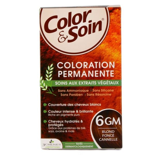 Color et Soin Coloration Permanente - 60 ml + 60 ml + 15 ml