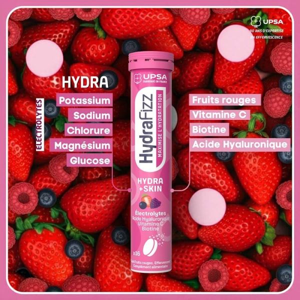 HydraFizz - 16 comprimés effervescents
