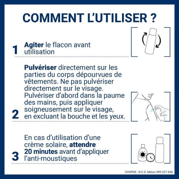 Actif Végétal Brume Anti-Moustiques - 100ml