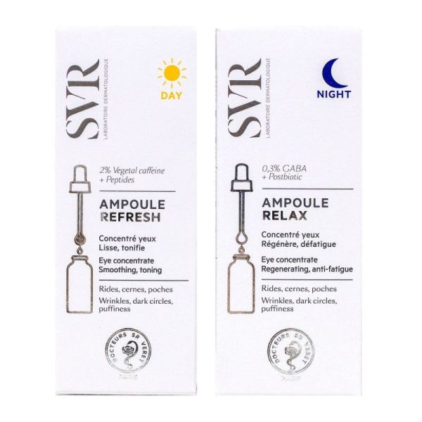 SVR Ampoule Relax Contour des Yeux Nuit - 15ml