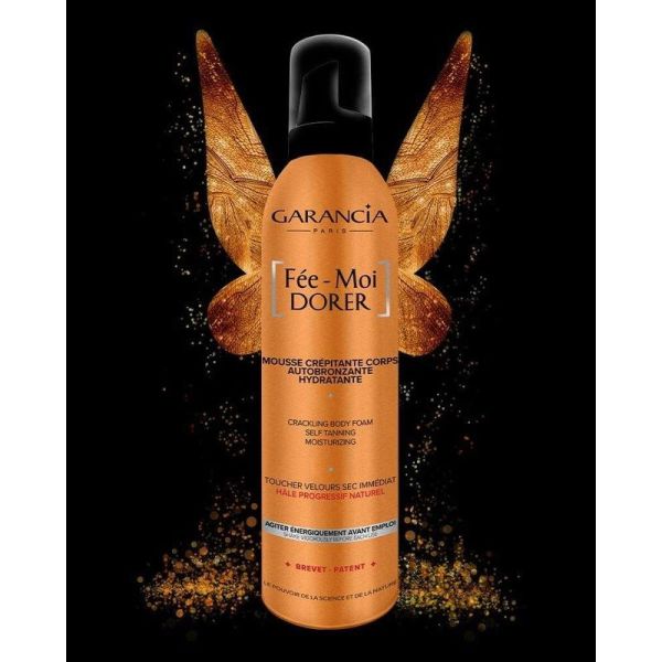 Fée-Moi DORER Mousse crépitante Corps Auto-Bronzante, Hydratante - 200 ml