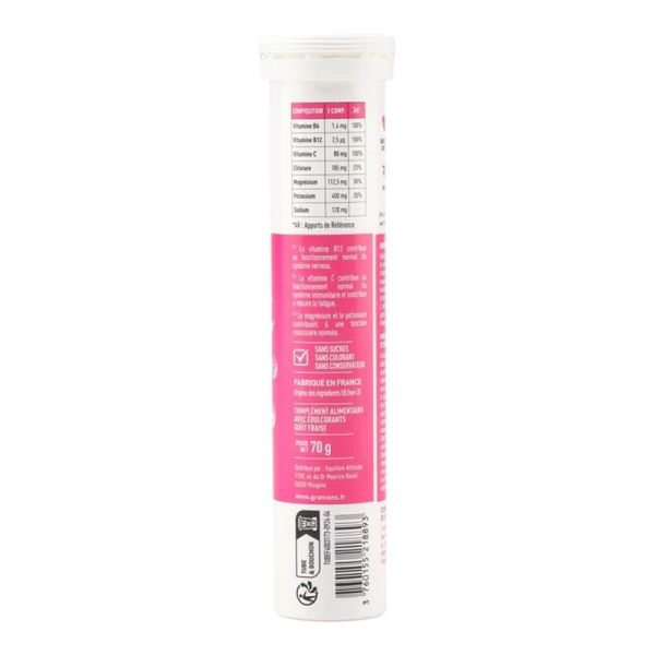 Hydrop Hydratation Électrolytes - Fraise - 20 comprimés