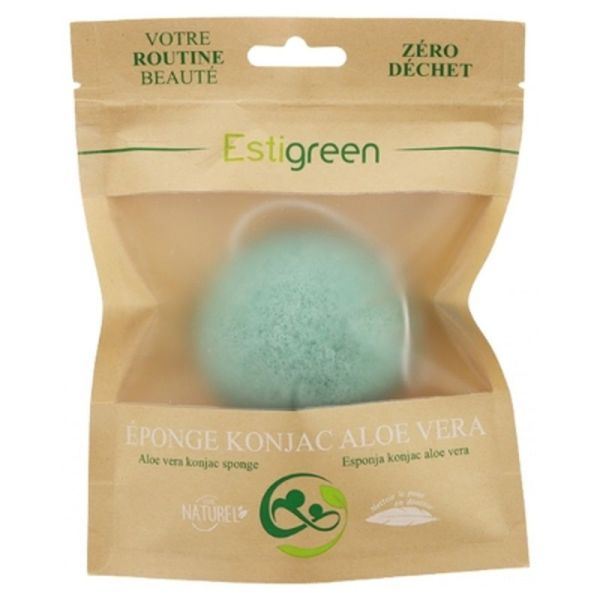 Eponge Konjac Aloe - sachet
