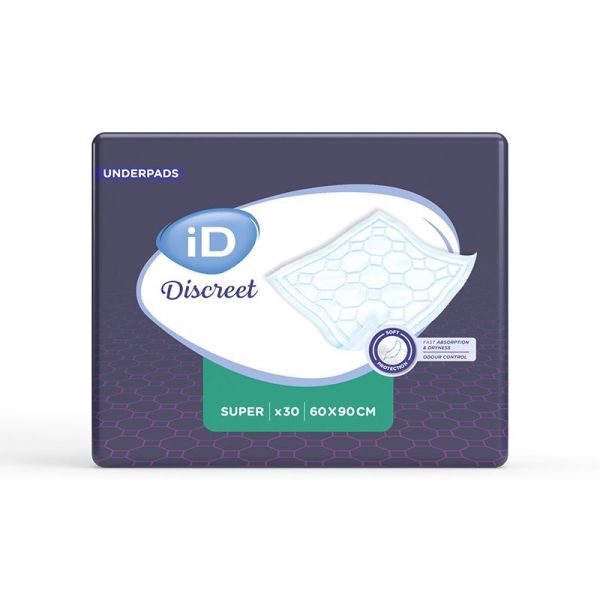 ID discreet super alèse 60x90 Super - 30 unités
