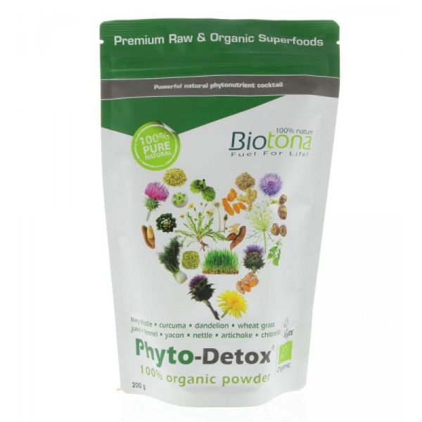 Biotona Phyto Detox Raw Bio - 200 g 