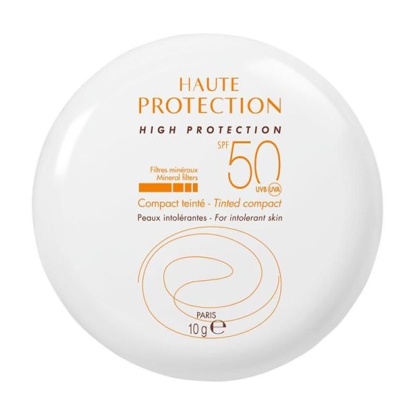 Haute protection Compact teinté Doré SPF 50