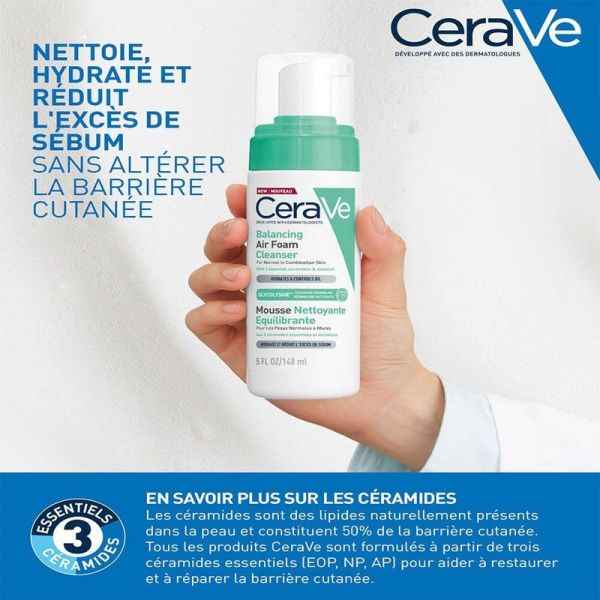 Mousse Nettoyante Equilibrante - 148 ml