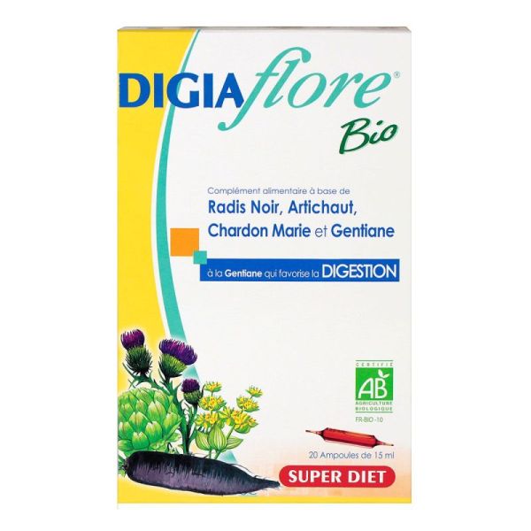 Digiaflore Bio - 20 ampoules