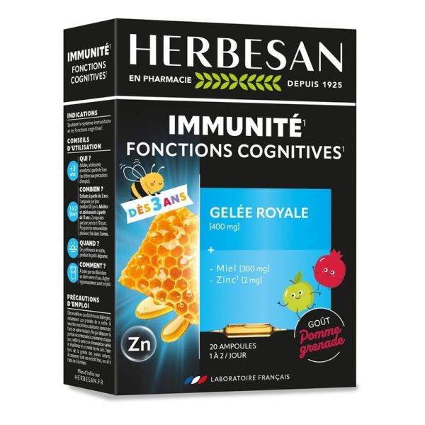 Immunité Fonctions Cognitives - 20 ampoules