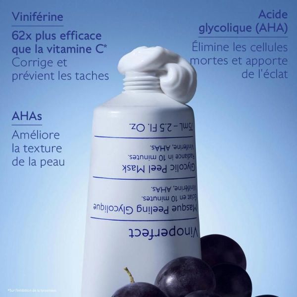 Vinoperfect Masque Peeling à l'Acide Glycolique
