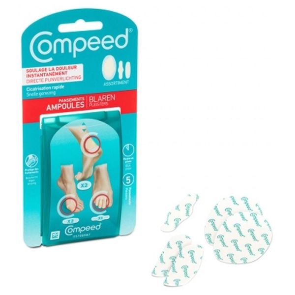 Ampoules Assortiment 5 Pansements - 5 unités