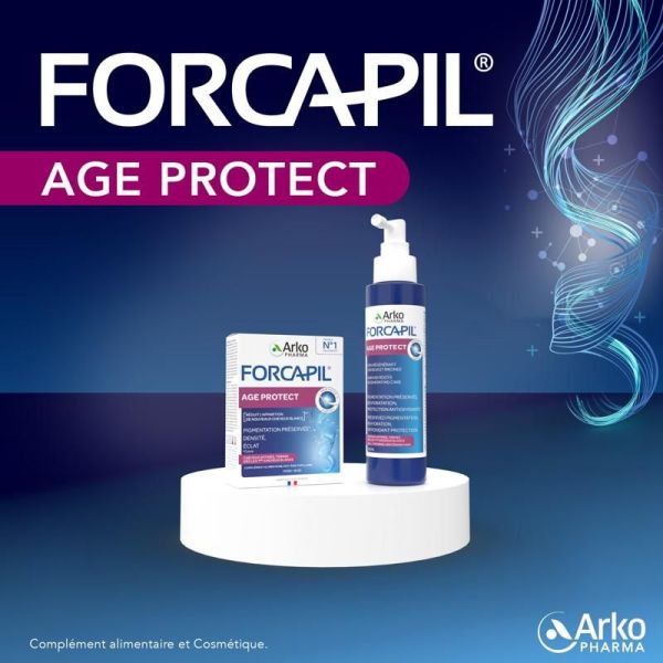 Forcapil® Age Protect soin régénérant cheveux et racines - none