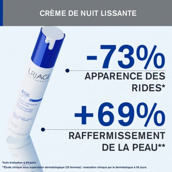 Crèmes anti-âge & anti-rides AGE LIFT – CRÈME NUIT LISSANTE REVITALISANTE - 40 mL