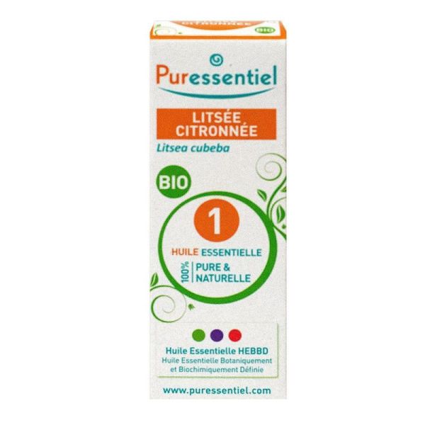 PURESSENTIEL BIO Litsée Citronnée - 10ml