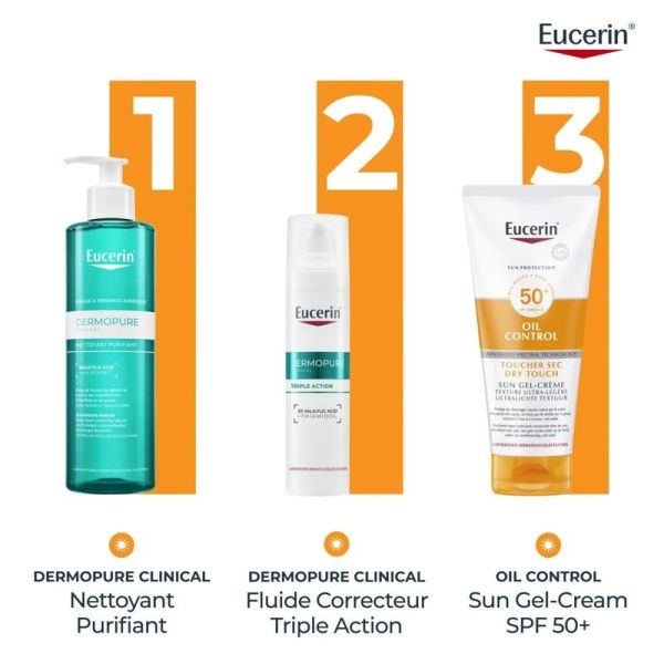SUN OIL CONTROL GEL-CREME TOUCHER SEC SPF 50+ - 200 ml