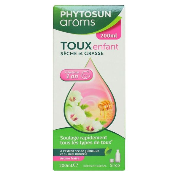 Sirop Toux Enfant Sèche et Grasse - 200ml