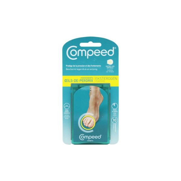 Compeed Oeils de Perdrix - 10 Pansements