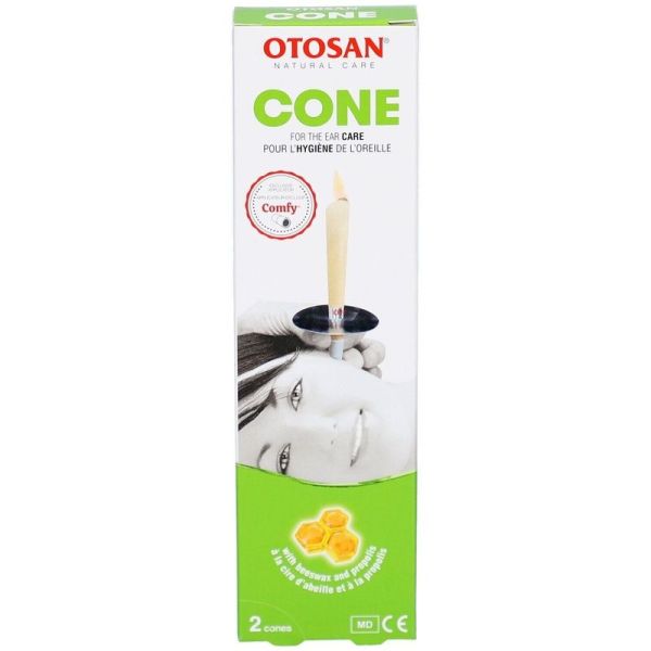 Cônes pour l'Hygiène de l'Oreille - 2 cônes