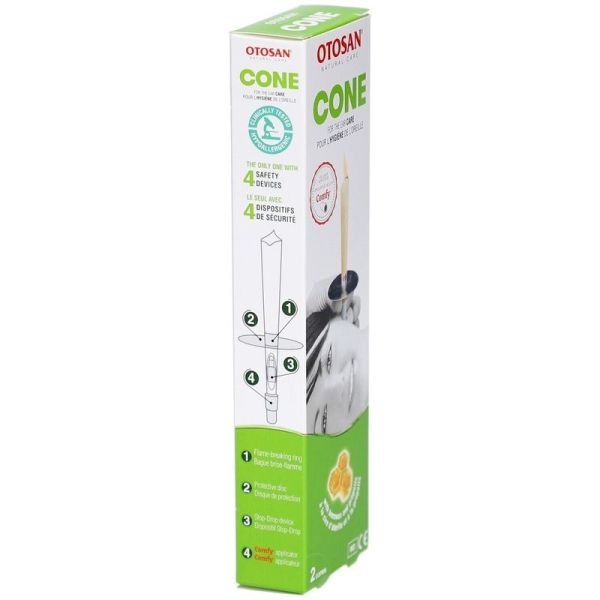 Cônes pour l'Hygiène de l'Oreille - 2 cônes
