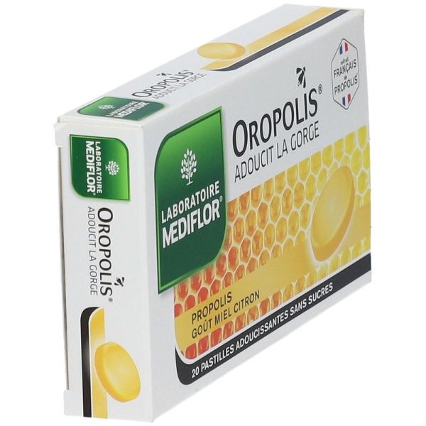 Oropolis Miel Citron - 20 pastilles