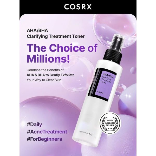 AHA/BHA Clarifying Treatment Toner - 150 ml