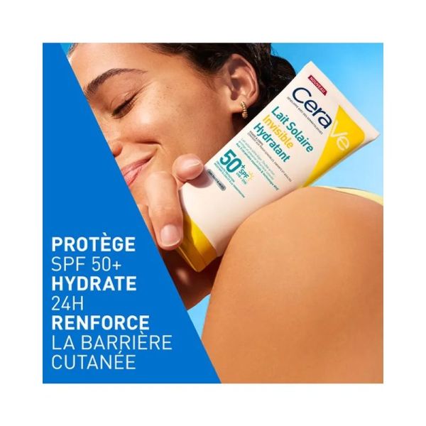 Lait Solaire Invisible Hydratant SPF50+ Haute Protection - 177 ml
