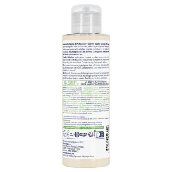 Shampooing Réparateur Fortifiant Ricin et Kératine Végétale - 100ml