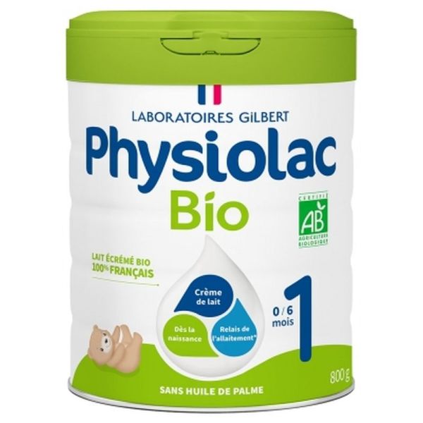 Lait Bio 1er âge - 800g