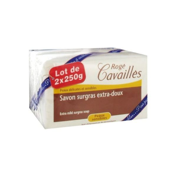 Savon Surgras Extra-Doux - 2x250g