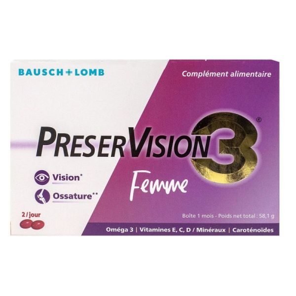 Préservision 3 femme - 60 capsules