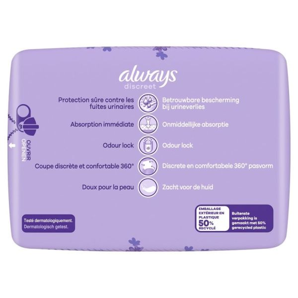 Culottes pour Fuites Urinaires Plus - Taille L 44-54