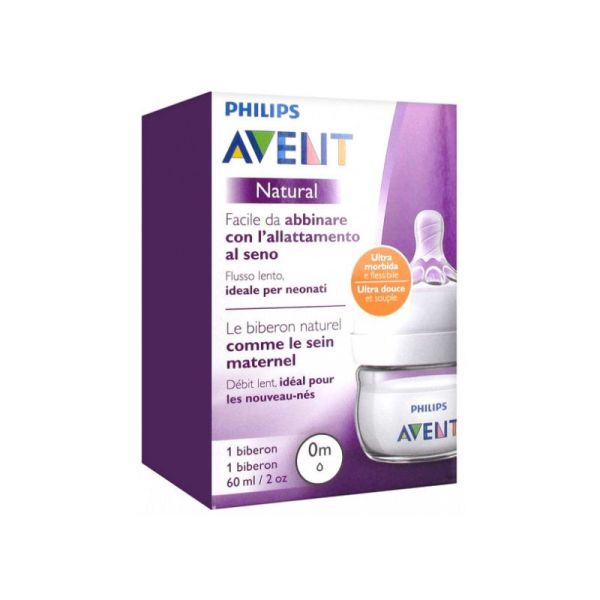 Avent Natural Biberon 0 Mois et + - 60 ml