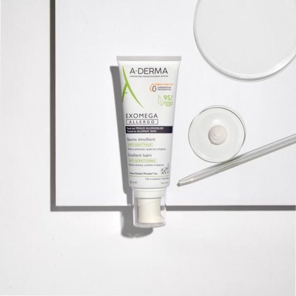 EXOMEGA ALLERGO Baume émollient anti-grattage Cosmétique Stérile - 200ml