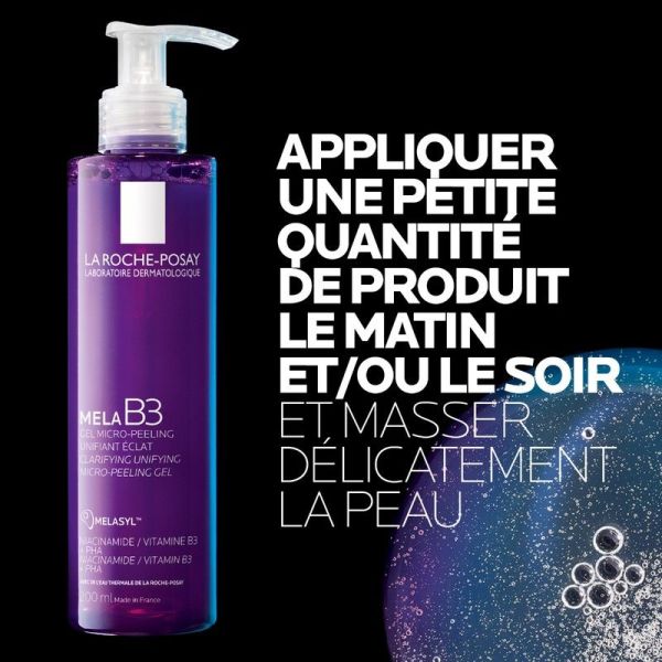 MELA B3 Gel Micro-peeling Unifiant Eclat Visage - 200ml