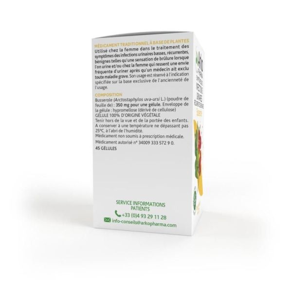 Arkogélules® Busserole, gélule - 45 gélules