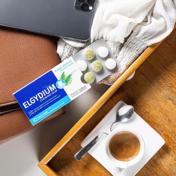Chewing gum antiplaque