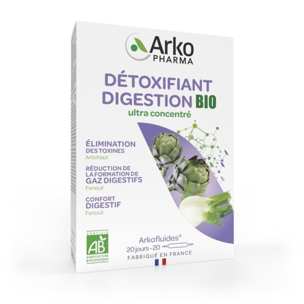 Arkofluides® Détoxifiant digestion BIO