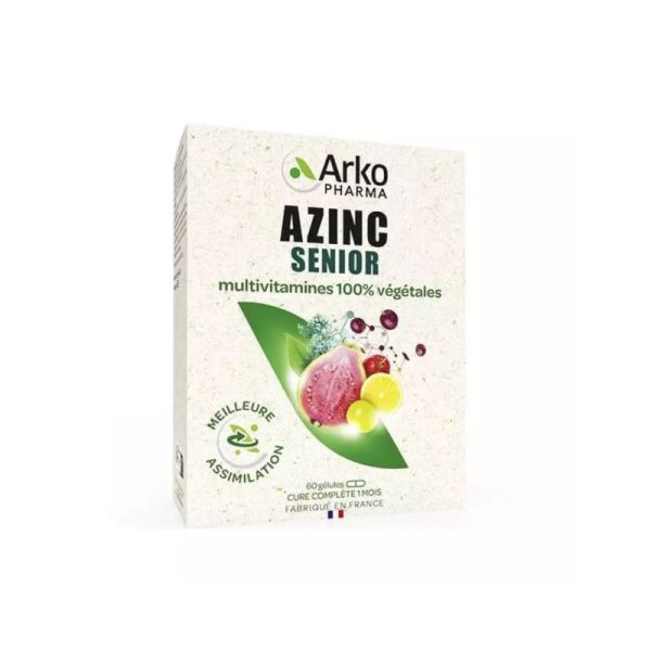 Azinc Naturel Senior Gelul 60