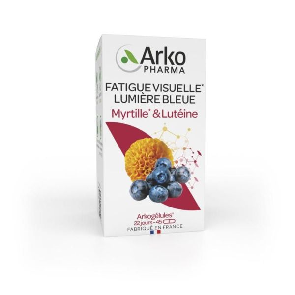 Arkogélules Myrtille et Lutéine