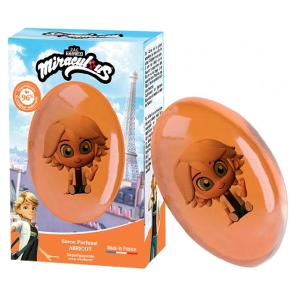 Savon solide Abricot Figurine Adrien - 75g