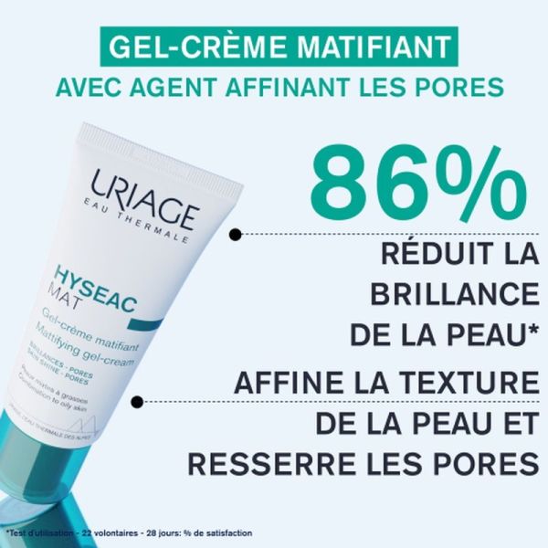 HYSÉAC Mat - Gel-crème matifiant - 40 mL