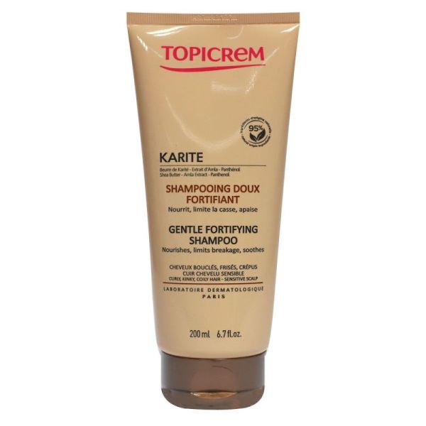 Topicrem Karité Shampoing Doux Fortifiant - 200 ml