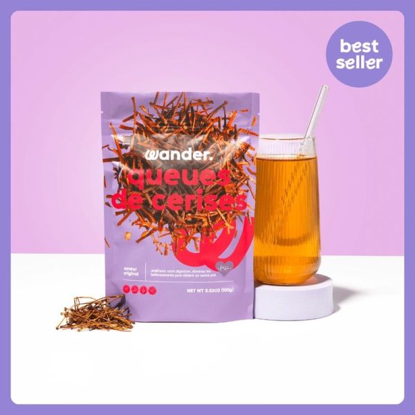 wander queues de cerises - Pêche - 1 sachet