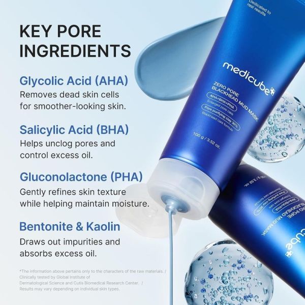 Zero Pore Blackhead Mud Mask - 100 g