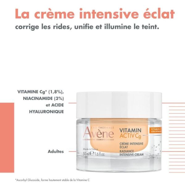 VITAMIN ACTIV Cg Crème intensive éclat - 50ml