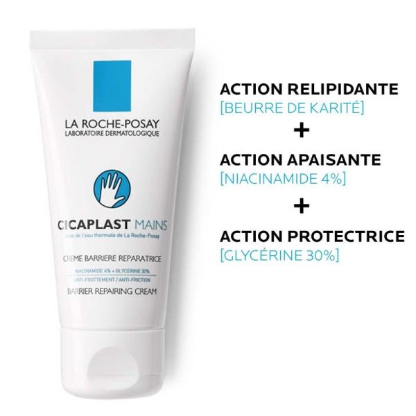 Cicaplast Crème Barrière Mains - 50ml
