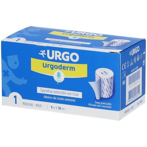 Urgoderm Sparadrap Non Tissé Extensible - 5 m x 10 cm