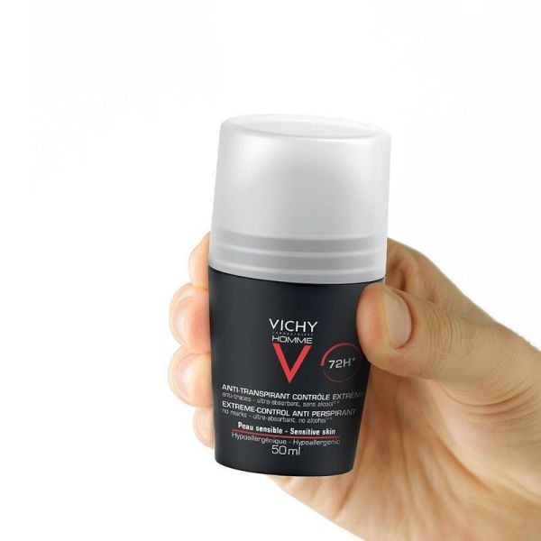 Anti-Transpirant Bille Contrôle Extrême 72H Homme - 2 x 50 ml
