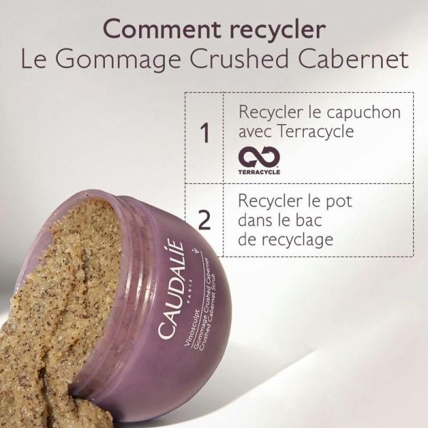 Vinosculpt Gommage Crushed Cabernet au Miel & Huile de pépins de raisin